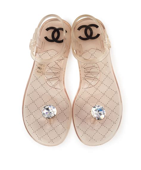 chanel transparent sandals|chanel sandals official website.